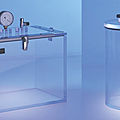 vacuum chamber - max. 762 x 762 x 102 mm
