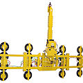 vacuum lifting device / plate / fiberglass - max. 1 270 kg (2 800 lbs) | MR1611LDC