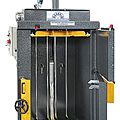 vertical baling press / single chamber / front loading - 6 t, 80 - 120 kg | MG6 T.V.E.