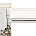 wall-mounted air conditioner / reversible - 250 - 1 600 sq/ft | KE series