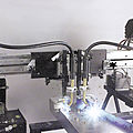 welding robotic cell - Dual