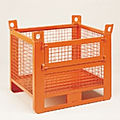 wire mesh container with lateral opening - max. 1 500 kg | SR 044/124/125