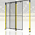 wire mesh door / safety / sliding - max. 5 700 mm | D20 series