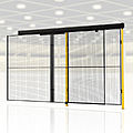 wire mesh door / safety / sliding - max. 3 000 mm | D26 series