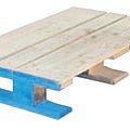 wood half-size pallet - 1 000 x 600 x 162 mm