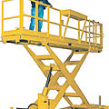 work platform - max. 1 t, 4 x 1.5 x 0.8 m | PE F 1/X