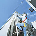 working at heights lifeline / fall arrest - max. 18 kN