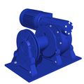 worm gear winch / electrical - max. 1 700 kg | MCW series
