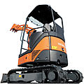 zero swing excavator - 2210 kg, 14.6 kW | ZX22U-2