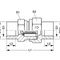 Ball Check Valve RD IR HANSA FLEX AG BSP Threaded Steel