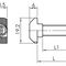 Threaded Bolt 3310 S 1008 VZ 01 Series TecEnMa GmbH T Hammer