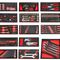 7 Drawer Tool Cabinet 8500 KROFtools Professional Tools