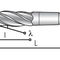 Solid Milling Cutter CM4x Series Carmon Finishing HSS HSCO