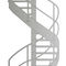 Spiral Staircase Indus Linea Baro Gei Stainless Steel With