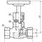 Needle Valve 110 MS Armaturen Arndt Manual Shut Off Brass