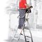 Aluminum Ladder Pl Series Faraone Industrie Spa Telescopic