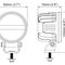 Led Floodlight Canis Go Nordic Lights Heavy Duty Ip Ip K