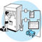 diaphragm vacuum pump max. 5 l/min, 0.45 bar | DP 0102 Nitto Kohki Deutschland
