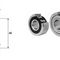 double row deep groove ball bearing ID: 10 - 75 mm, OD: 30 - 160 mm EBI Bearings