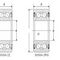 double row deep groove ball bearing ID: 10 - 75 mm, OD: 30 - 160 mm EBI Bearings