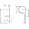 nylon pipe/cable clamp: P-clip CCL series Alliance Plastics