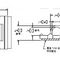 nylon pipe/cable clamp : self-adhesive P-clip WCK-460, MWCK-460 series RICHCO
