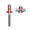 structural blind rivet with tapered hole seeking tip � 6.4 mm | Auto-Bulb&trade; Huck�