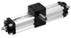 rack and pinion pneumatic rotary actuator