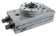 rack and pinion pneumatic rotary actuator