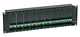 rack mounted fiber optic distribution panel