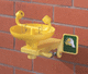 wall mount safety eyewash station
