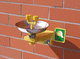wall mount safety eyewash station
