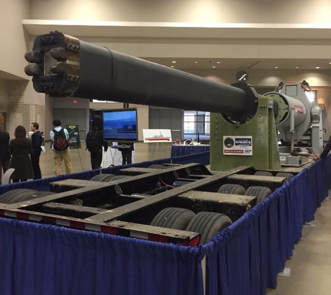 Navy S Electromagnetic Railgun Launches Projectiles Up To Mach