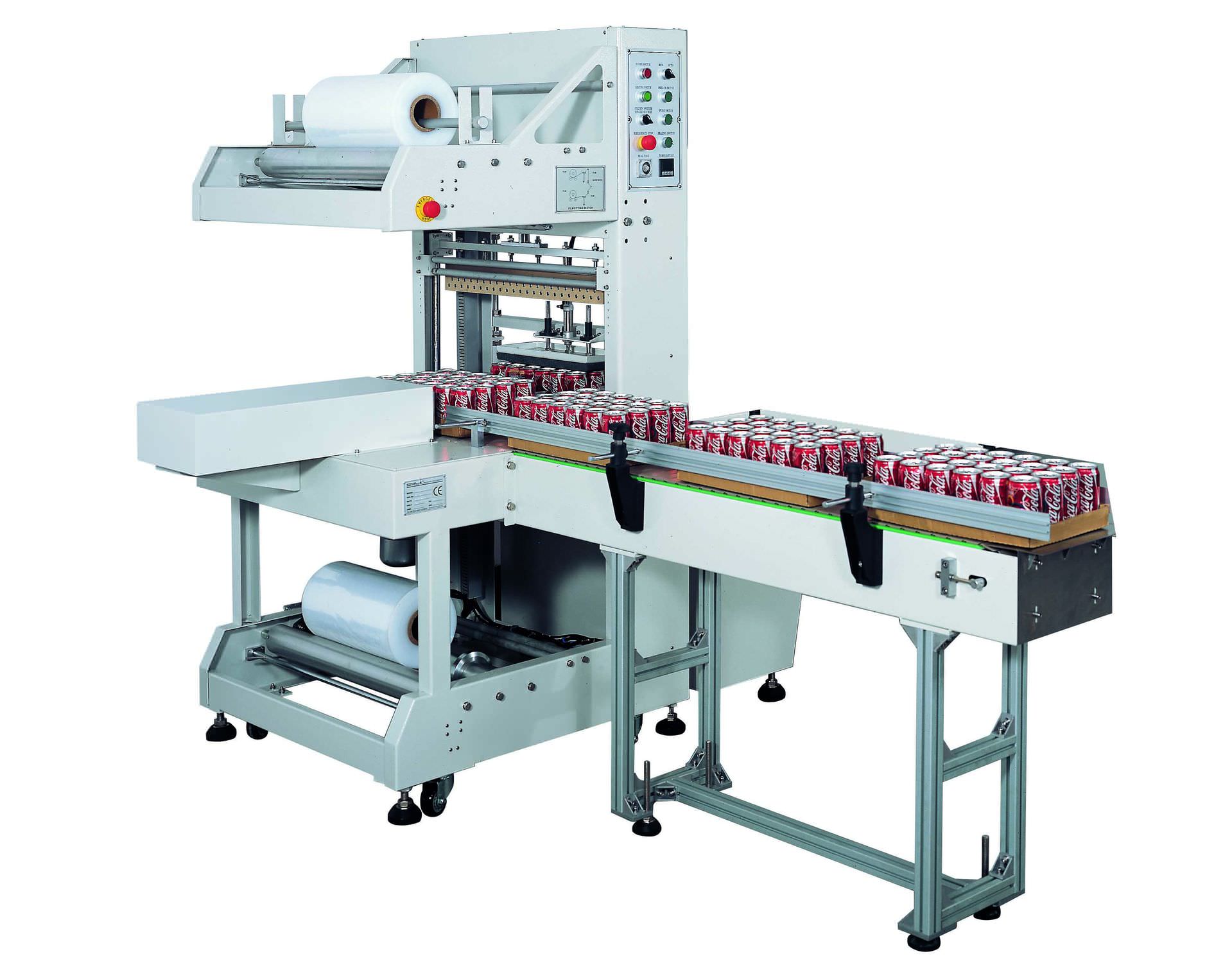 自動収縮包装機 熱収縮フィルム用 max 500 x 300 x 330 mm s18 t