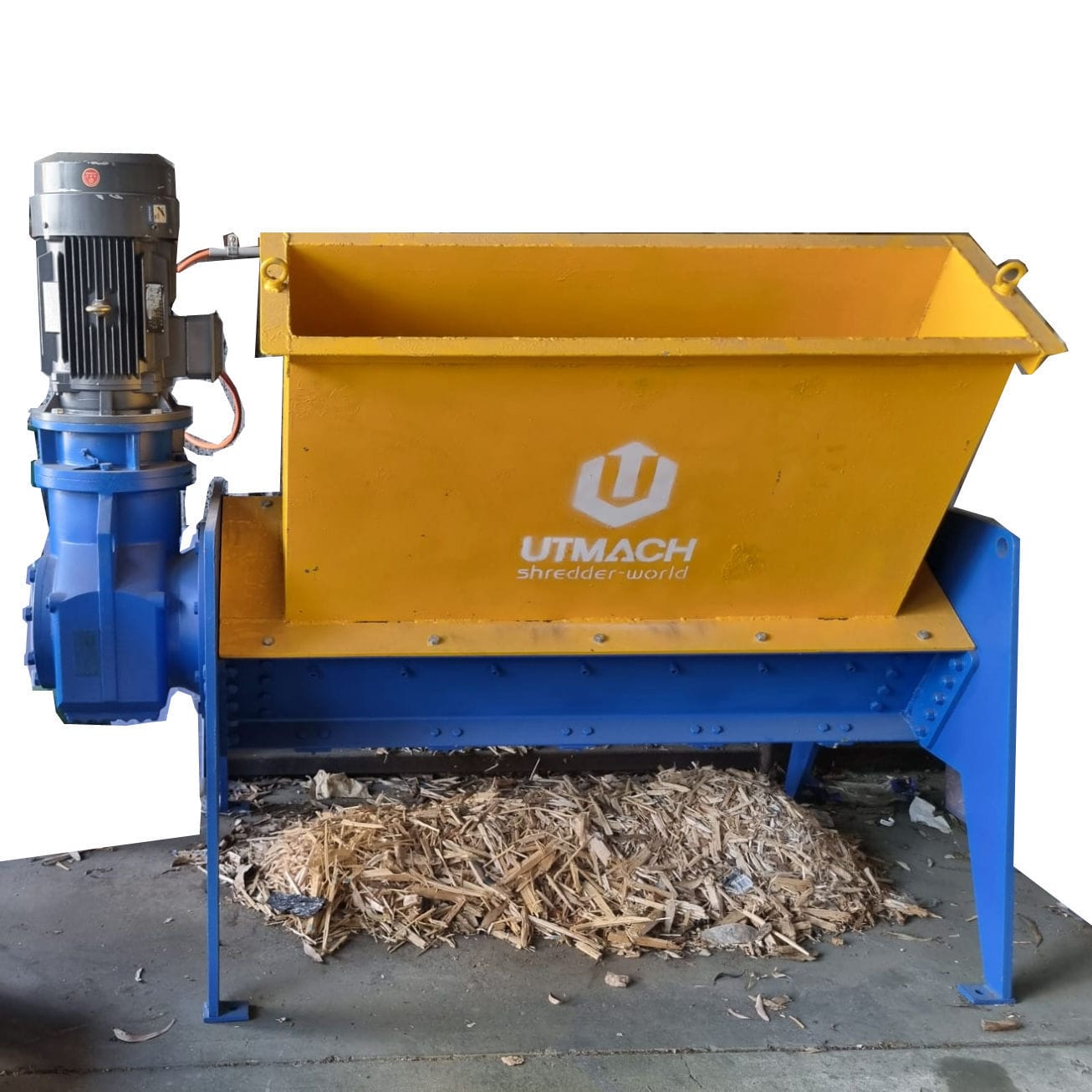 産業用廃棄物クラッシャーシュレッダー P Zibo United Tech Machinery Co Ltd