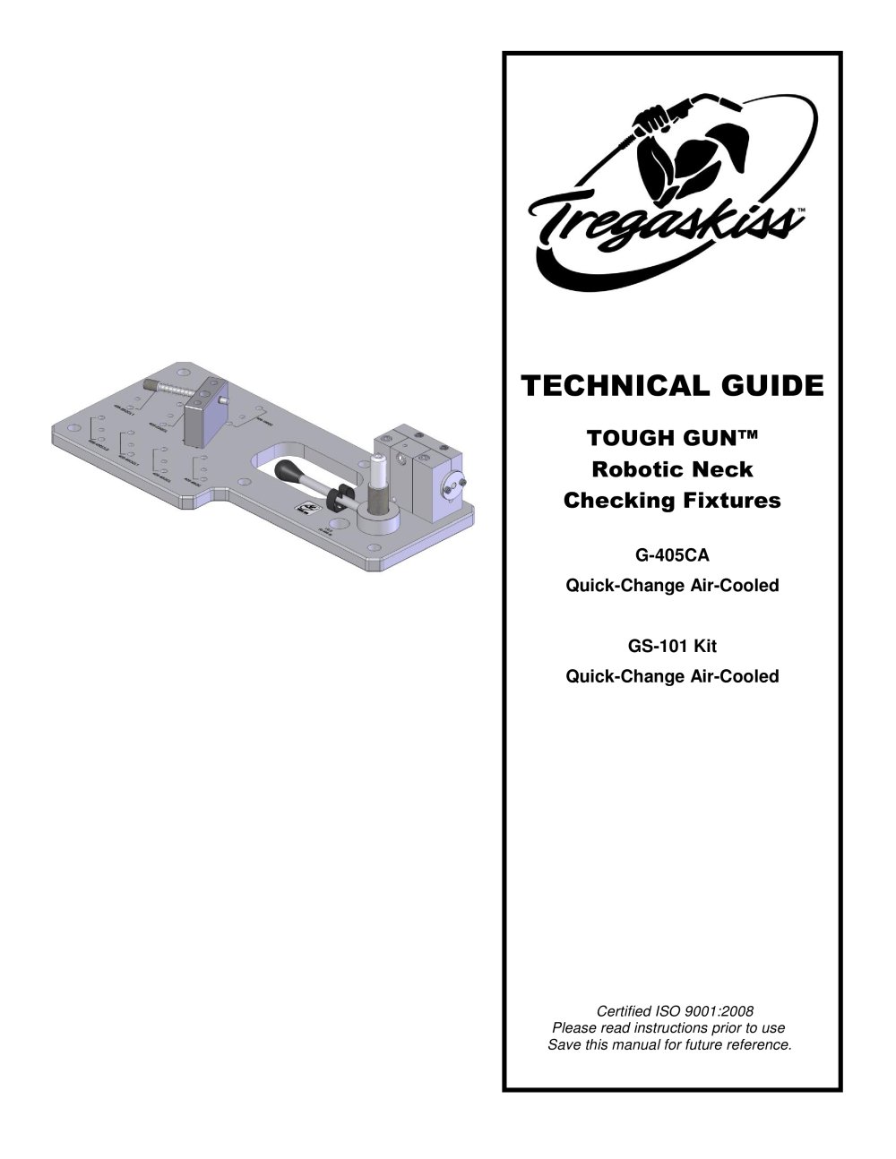 TOUGH GUN Neck Checking Fixtures Owner's Manual - 1 / 4 Pages