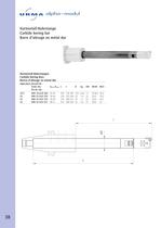 Carbide boring bar