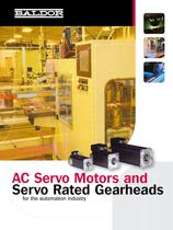 AC Servo Motors and Gearheads 
