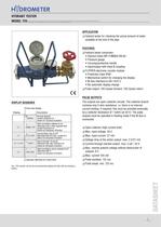 bulk water meter model 725