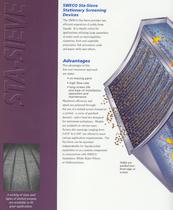 Sta-Sieve Stationary Screening Devices