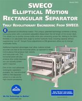Sweco Elliptical Motion Rectangular Separator