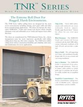 TNR Series : Rolling door for harsh environments