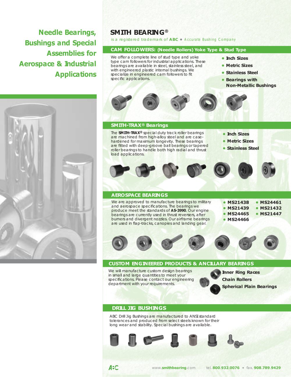 ACCURATE BUSHING - 2336, 2087, 84079, 3974, 2334, 81271, 81649, 82353, 16044