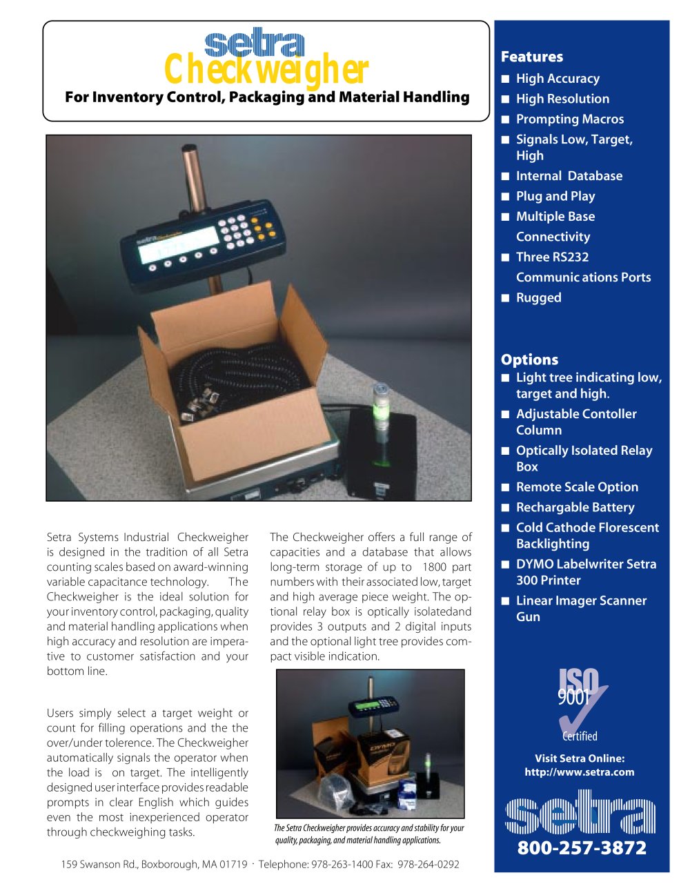 checkweigher - SETRA
