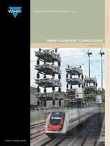 Heavy-Current Capacitors Brochure Vishay ESTA
