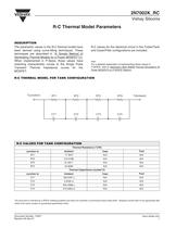 RC Thermal Model for 2N7002K