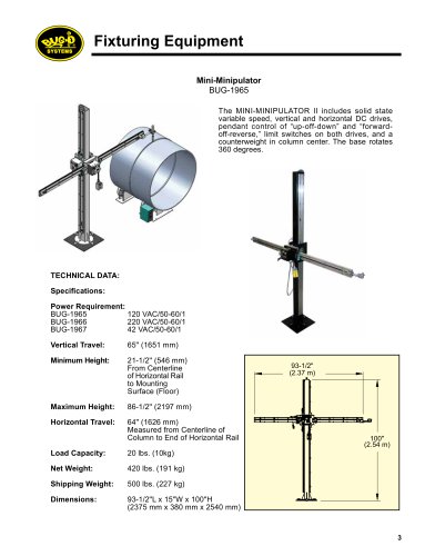 Fixtures & Positioning Equipment