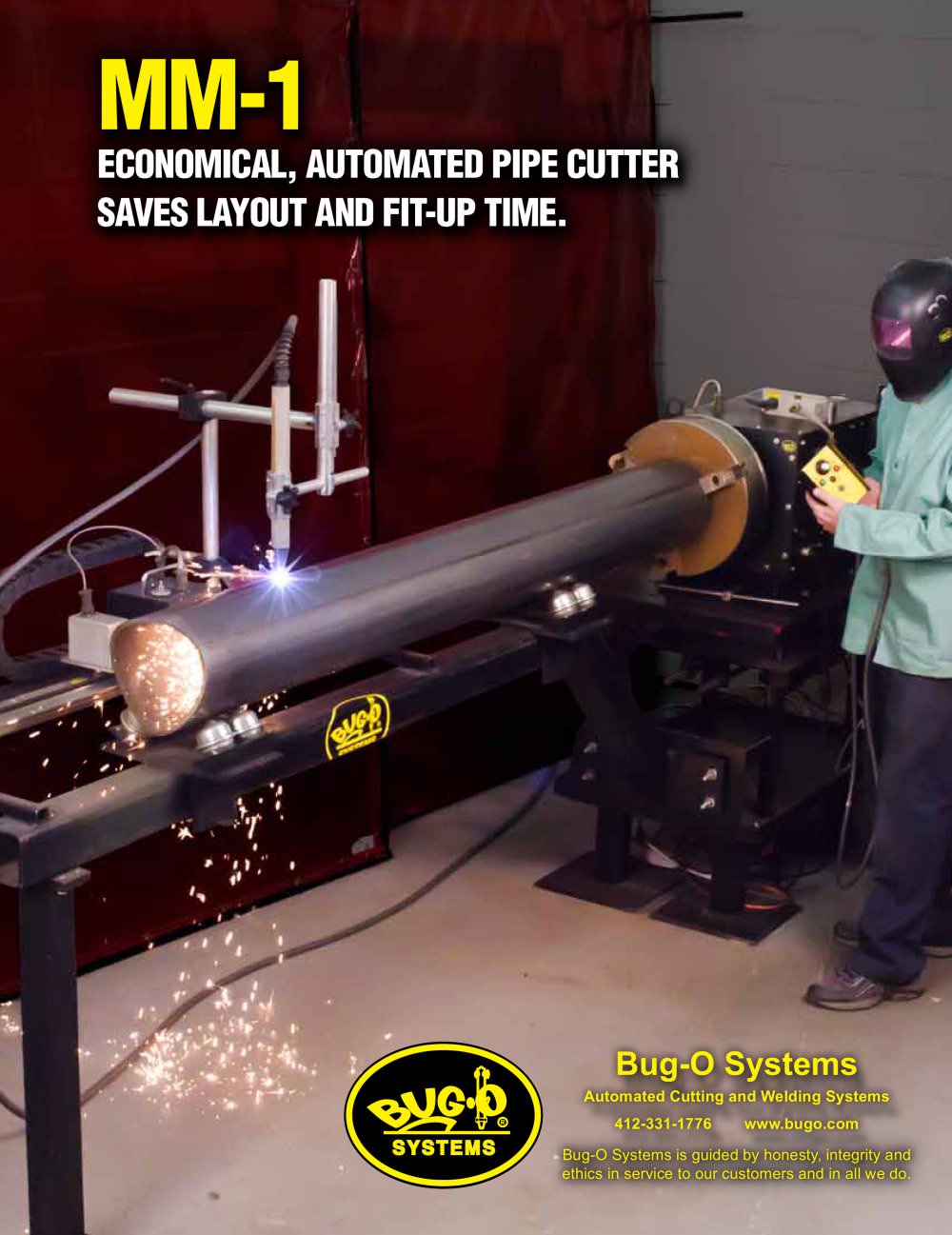 MM-1 Programmable Pipe Cutter - BUG-O Systems