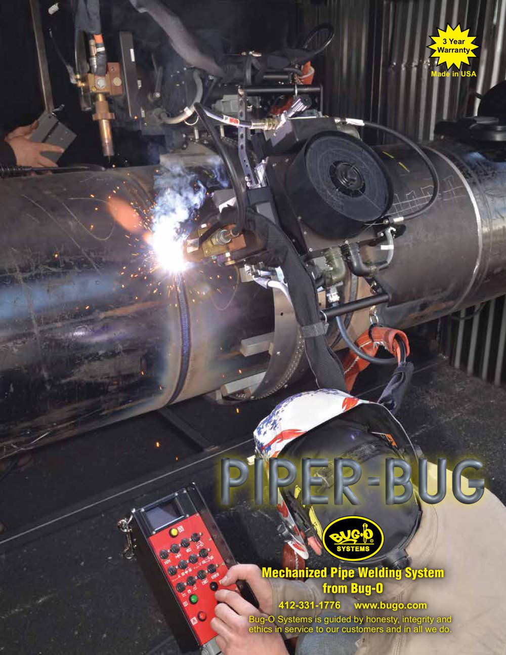 Piper-Bug Pipe Welding System - BUG-O Systems