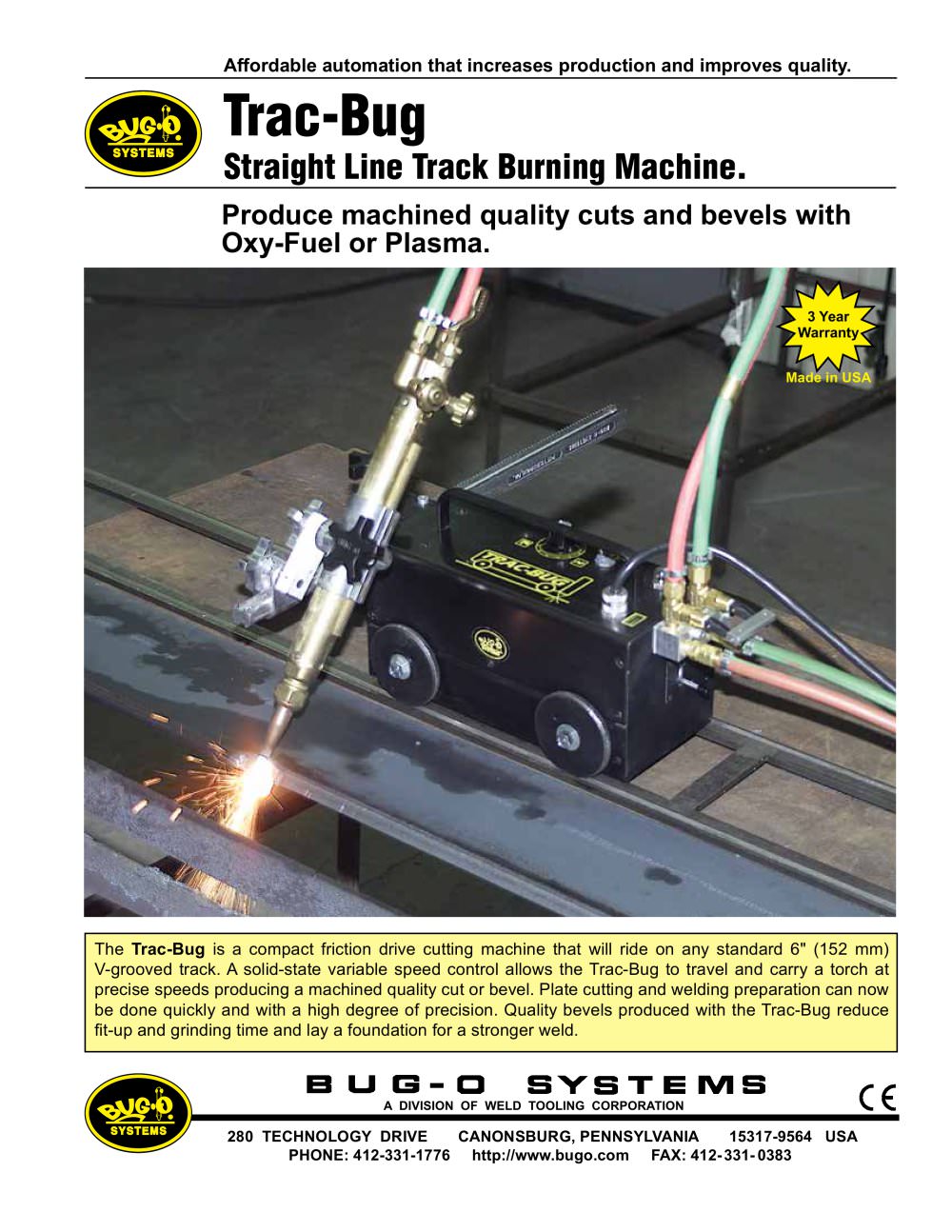 Trac-Bug - BUG-O Systems
